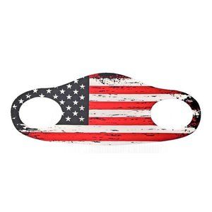 American Flag reusable, breathable soft cloth face mask.